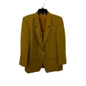 Women's Classic Business Casual Suit Jacket/Blazer. Olive Green. Medium. Preppy